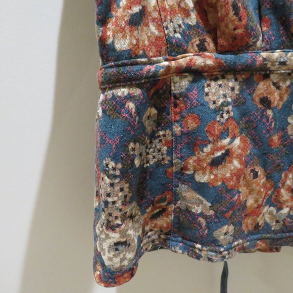 ANTHROPOLOGIE SATURDAY SUNDAY Floral Delwyn Jacket Cotton Terry Boho - Size S - Picture 12 of 15